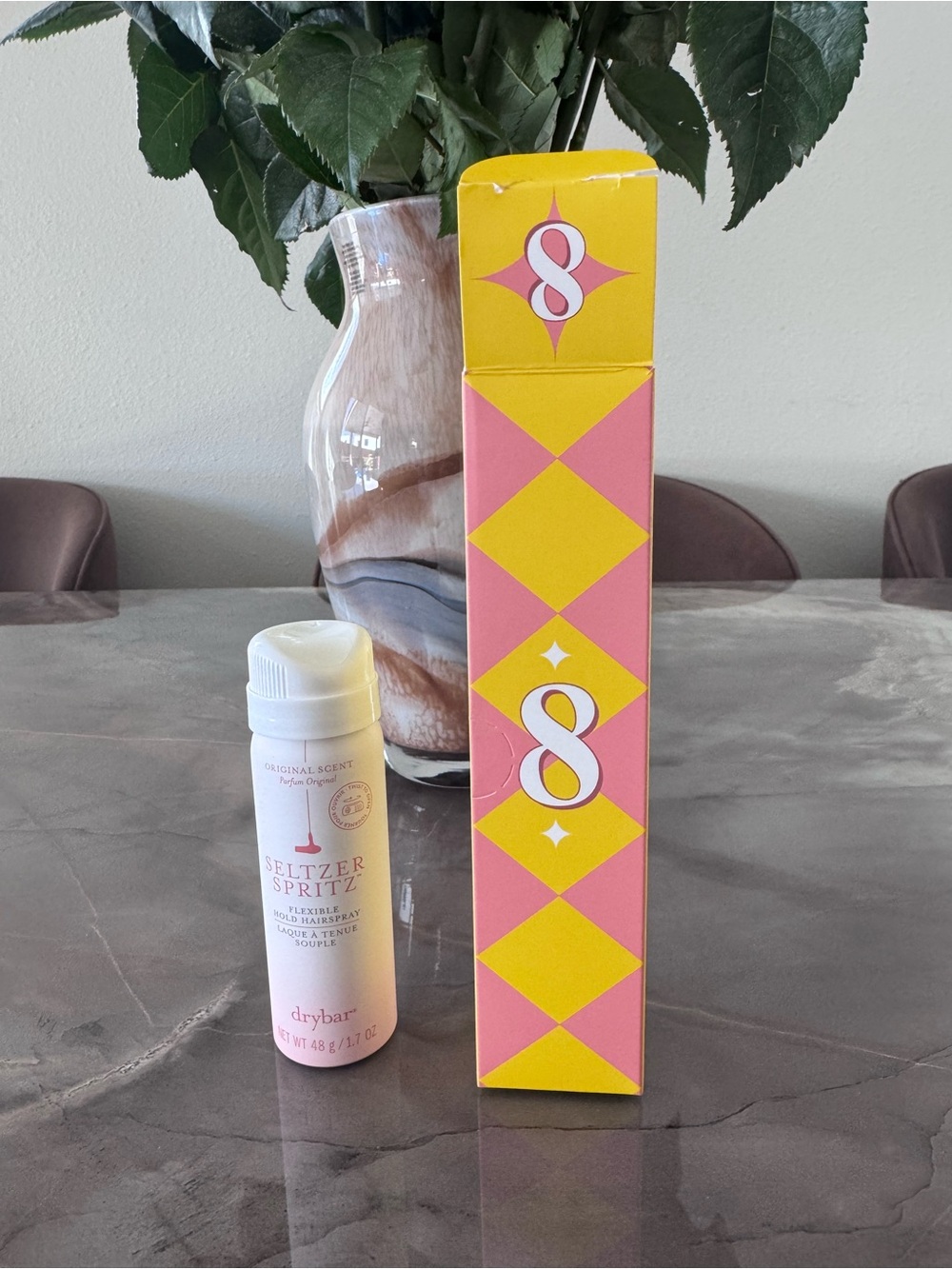 Drybar Seltzer Spritz Flexible Hold Hairspray Aerosol Bottle Travel Size, 1.7 oz